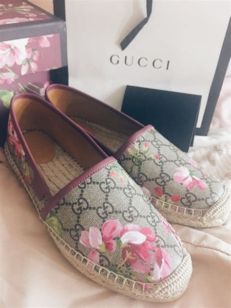 gucci bloom espadrilles review|Gucci espadrilles for women.